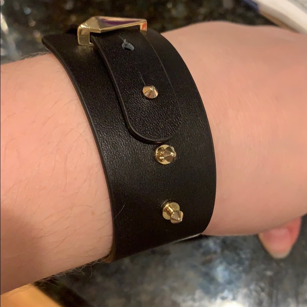 Stella & Dot Leather Bracelet